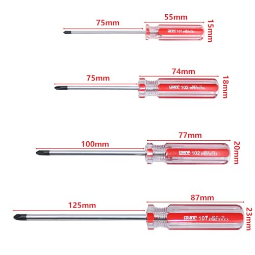 4-Piece Tri Wings Screwdriver Y3 mm Y4 mm Y5 mm Y6 mm Multifunctional Magnetic Y Screwdriver Set