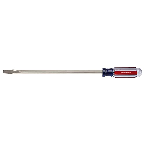 CRAFTSMAN Screwdriver, Slotted, Acetate Handle, 3/8 IN X 12 IN (CMHT65027)