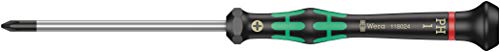 Wera 05118024001 Kraftform Micro 2050 PH Phillips Electronics Precision Screwdriver, PH 1 Head, 80mm Blade Length