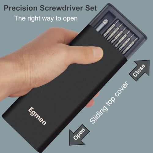 Precision Screwdriver Set, Egmen 49 in 1 Small Screwdriver Set, Magnetic Mini Screw Driver Set with Case Repair Tools Kit for PC, Computer, Electronic, Glasses, MacBook, PS5, PS4, Watch, Tablet, Xbox