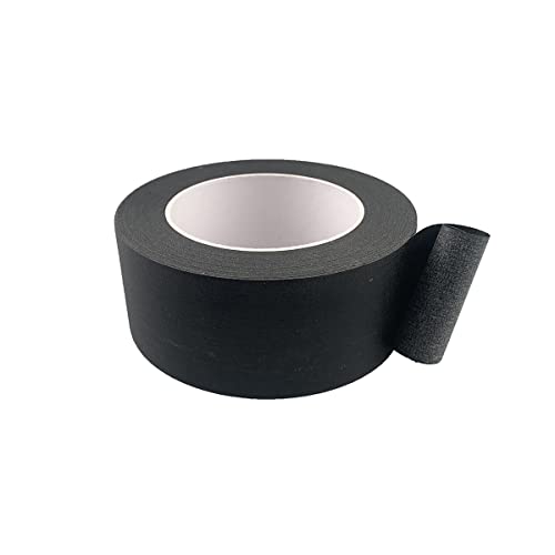 Baijixin 2 Inch Black Wide Masking Tape, Black Painters Tape for Home, Office, School Stationery, DIY Art, Crafts, Labeling (2 Inch X 55 Yard)