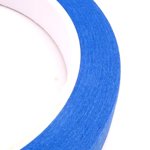 DOAY Blue Painters Tape 1/2 Inches x 30 Yards - Multi Surface Use - 120 Yards Total - 4 Rolls