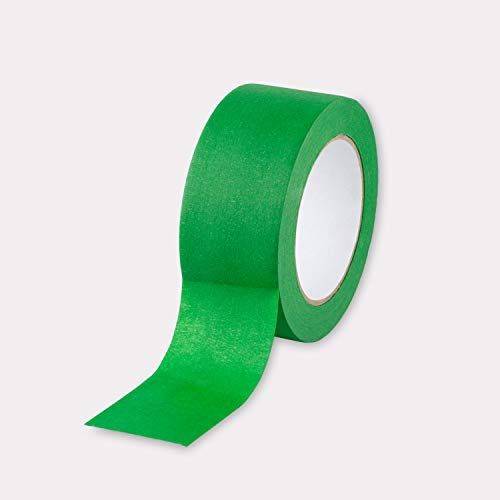 Lichamp Wide Green Painters Tape 2 inch, 1pc Medium Adhesive Green Masking Tape, 1.95 inches x 55 Yards