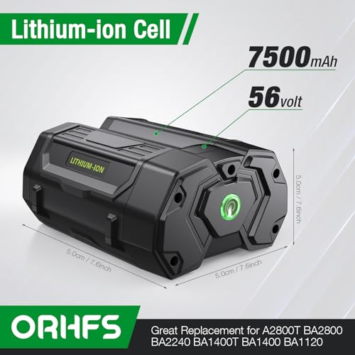 EGO 56V Battery Replacement for Power Tools-Lawn Mower