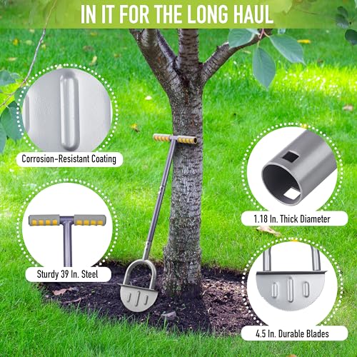 Steel Half-Moon Edger for Landscaping and Borders