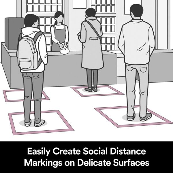 Scotch Delicate Surfaces Painters Tape, 0.94 in x 60 yd, Damage-Free Painting Prep, Protect Delicate Surfaces, UV & Sunlight Resistant, Solvent-Free Adhesive, Indoor Masking Tape, 1 Roll (2080EL-24E)