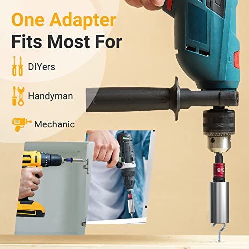 Impact Socket Adapter Set for Drill - Tools for Men