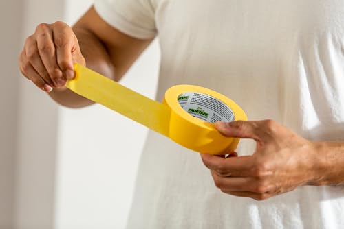 FROGTAPE Delicate Surface Painter's Tape with PaintBlock, 1.88 inch width, Yellow (280222)
