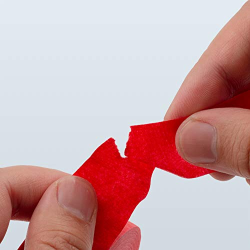 Lichamp 2 Pack Red Painters Tape 1 inch, Red Masking Tape 1 inch x 55 Yards x 2 Rolls (110 Total Yards)