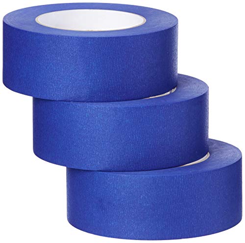 Amazon Basics Blue Painters Tape, 1.88" x 180', Set of 6 Rolls
