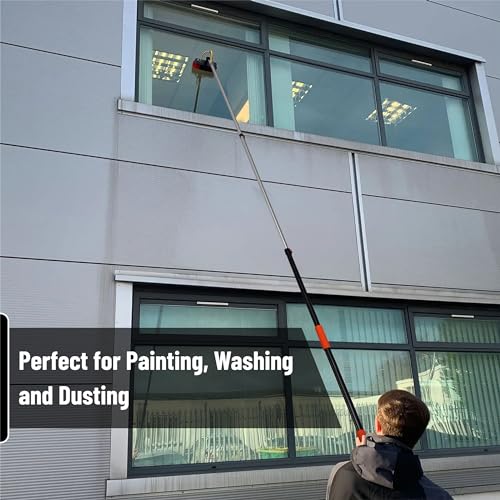 Bates- Extension Pole, 5 to 12 Ft Pole, ‎Telescoping Pole, Extendable Pole, Telescopic Pole, Paint Pole, Paint Roller Extension Pole, Paint Extension Pole, Telescopic Poles