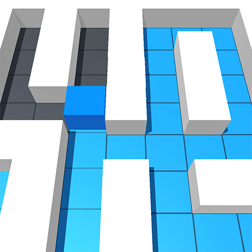 Roller Paint Maze Color Splat Puzzle 3D - Amazed Color Painting Fill Puzzles