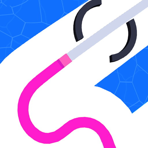 Color Path Line! Color Roll Draw Line Painter Race 3D - Roller Paint the Road Maze Color Adventure Game