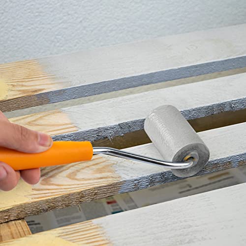 Mister Rui Foam Paint Roller, 2 Inch Mini Paint Roller Kit (8 Pack), Small Paint Roller with Tray, Small Paint Rollers 2 Inch, Mini Rollers for Painting Cabinets, Furniture, Stenciling, Art Crafts