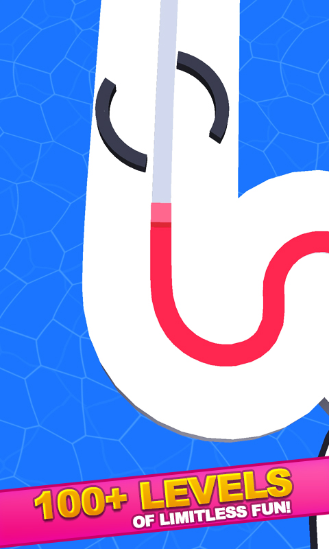 Color Path Line! Color Roll Draw Line Painter Race 3D - Roller Paint the Road Maze Color Adventure Game