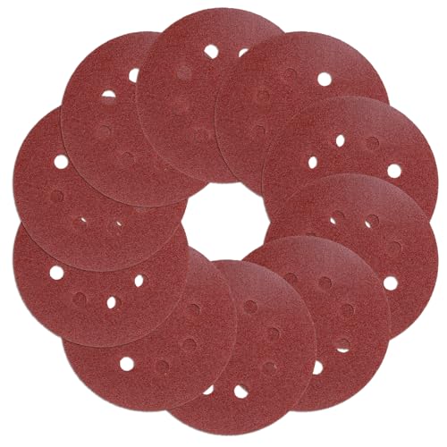 30 Pack 5" Orbital Sander Sanding Discs, 60 Grit
