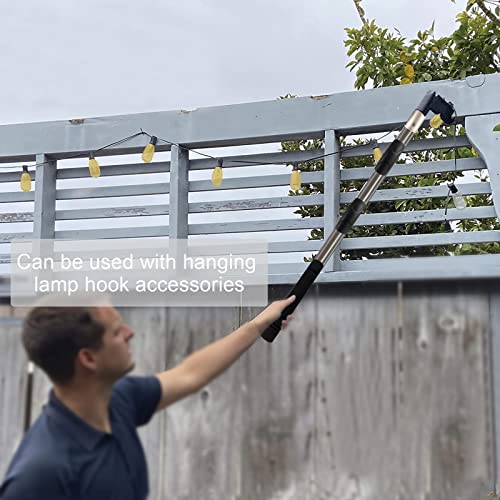 Extension Pole, 3 Feet to 4 Feet Multi-Purpose Splice Extension Rod Pole Outdoor Spray Paint Roller Cleaning Extension Pole and Chandelier Replacement (3feet-4feet)