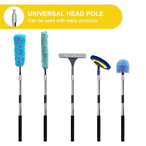 Extension Pole, 3 Feet to 4 Feet Multi-Purpose Splice Extension Rod Pole Outdoor Spray Paint Roller Cleaning Extension Pole and Chandelier Replacement (3feet-4feet)