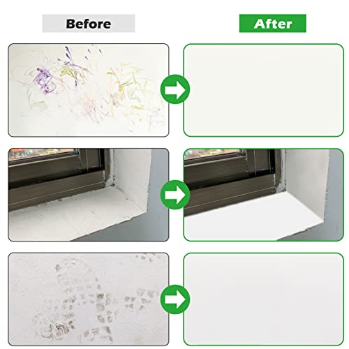 NELESHOP Small Roller Brush Wall Repair Tool, Wall Roller Brush Set Tool, Suitable for Repairing The Wall with Latex Paint (120g, White)