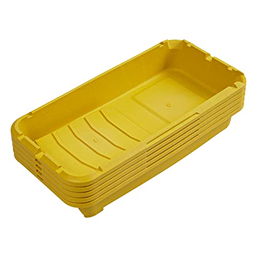 Voomey Paint Roller Tray,Plastic Paint Tray 4 inch,Paint Pans Trays,Small Paint Tray, 5pack,for Painters, Home Wall Painting, DIY Painting Projects, etc.