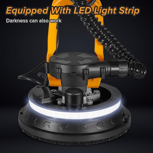 Electric Drywall Sander with Vacuum Dust Collection