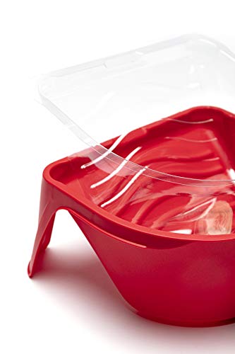 Handy Paint Roller Cup Liners Simplify Cleanup and Color Changes, Holds 16 oz. of Paint or Stain, Works with up to a 6″ Mini-Roller, 4 Pack