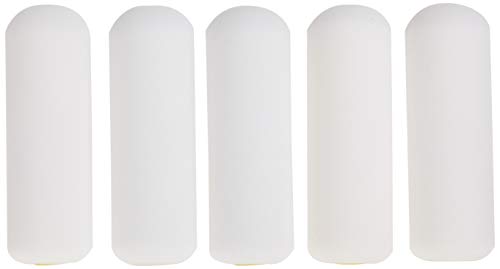 FoamPRO 163-P, 165-5 | 4” Fine Finish Foam Roller Refills (5 Pack) | Foam Paint Roller Covers | Home Painting Supplies & Paint Tools