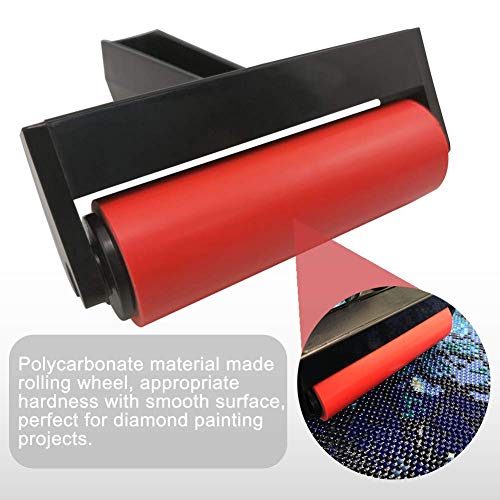 5D Diamond Painting Roller Pressing Paint Runner Kit Rhinestone Embroidery Paintings Accessory Tightly Paste Paint Tool for Kid Adult DIY Full Drill Partial Drill