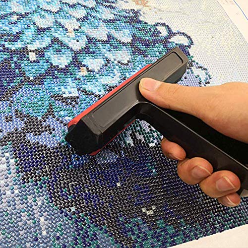 5D Diamond Painting Roller Pressing Paint Runner Kit Rhinestone Embroidery Paintings Accessory Tightly Paste Paint Tool for Kid Adult DIY Full Drill Partial Drill