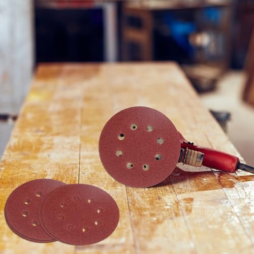 30 Pack 5" Orbital Sander Sanding Discs, 60 Grit