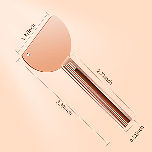 sansheng 4PCS Toothpaste Squeezer,Tube Squeezer, Metal Tube Presser Tube Roller Tube Wringer Keys Dispenser Roller for Toothpaste Cosmetic Oil Cream Paint Squeezer(4 Color)