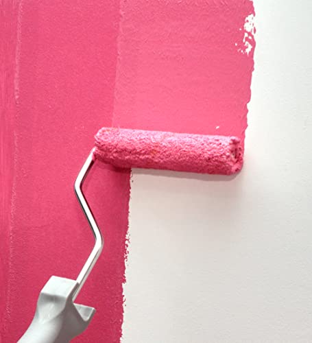 VOOMEY Microfiber Paint Roller Covers 4 Inch，1/3" Nap Mini Roller Covers，Pack of 24,Roller Covers for Painting，Home Painting Supplies