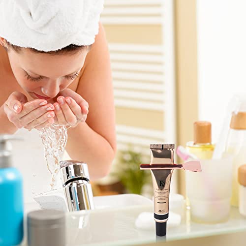 sansheng 4PCS Toothpaste Squeezer,Tube Squeezer, Metal Tube Presser Tube Roller Tube Wringer Keys Dispenser Roller for Toothpaste Cosmetic Oil Cream Paint Squeezer(4 Color)