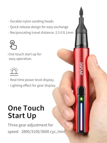 USB Quick Charging Reciprocating Sander with 8pcs Sanding Head