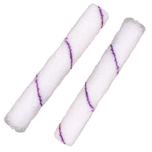 Microfiber Paint Roller Kit (1 Roller Handle + 2 Microfiber Mini Roller Sleeves) – Mini Paint Rollers for Applying Paints, Primers, Enamels, DIY Epoxy, and Other Home Improvement Projects!