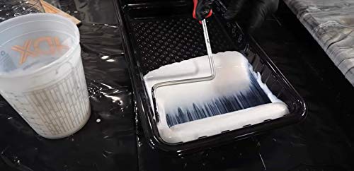 Microfiber Paint Roller Kit (1 Roller Handle + 2 Microfiber Mini Roller Sleeves) – Mini Paint Rollers for Applying Paints, Primers, Enamels, DIY Epoxy, and Other Home Improvement Projects!