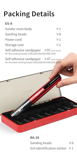 USB Quick Charging Reciprocating Sander with 8pcs Sanding Head