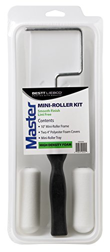 Bestt Liebco Mini Roller Kits 4" Foam 4 Piece Mini Roller Kit