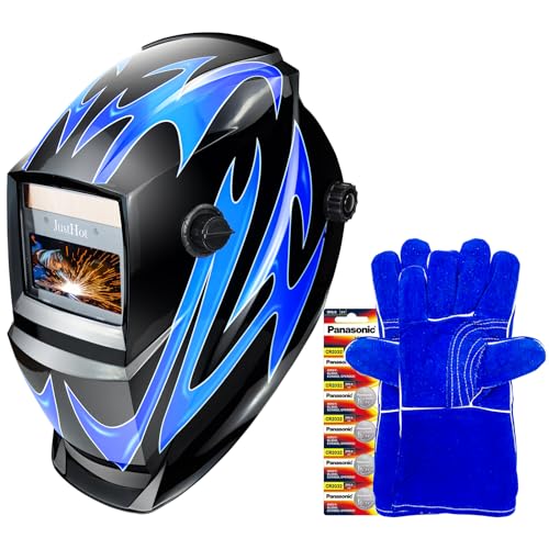 JustHot Auto Darkening Welding Helmet with True Color
