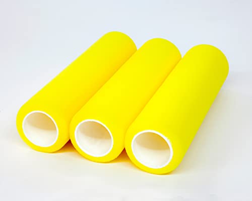 FoamPRO 91 9" Semi-Smooth Surface Roller Cover, Pack of 3, 3 Pack