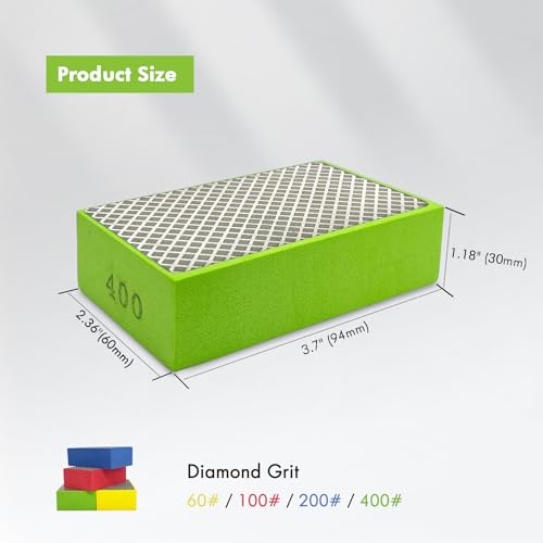 Diamond Sanding Pads for Ceramic Tile and More