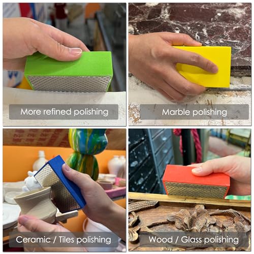 Diamond Sanding Pads for Ceramic Tile and More