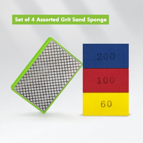 Diamond Sanding Pads for Ceramic Tile and More
