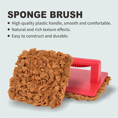 Hanroy Sponge Paint Roller for Painting Art Decorators Brush for Home Wall Painting(RCY103-KD)