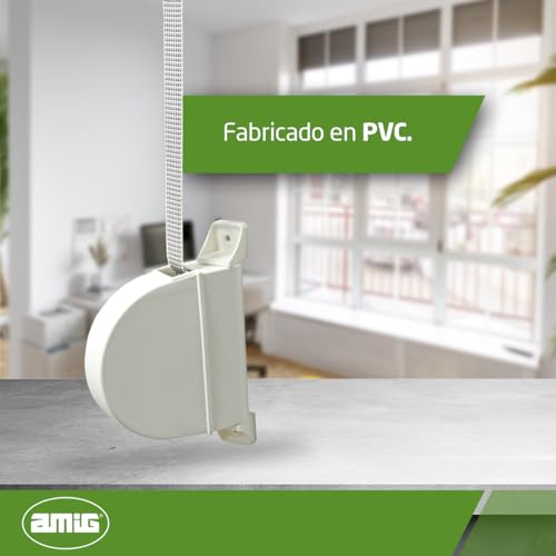 Amig - Overlay Folding Outer Blind Picker | Plastic Roller | with White Tape and Black Paints of 14 mm | Housing or White Box | Measurements: 3.5 x 17.5 x 12.5 cm