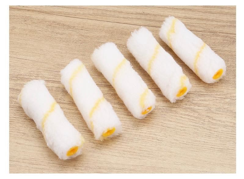 GB Quality Paint Roller 4 inch 3/8 Set of 10 Small Paint Roller Paint Rollers for Painting Walls Mini Rollers for Painting Paint Roller Small Wall Painting Tool Home Project Indoor Outdoor