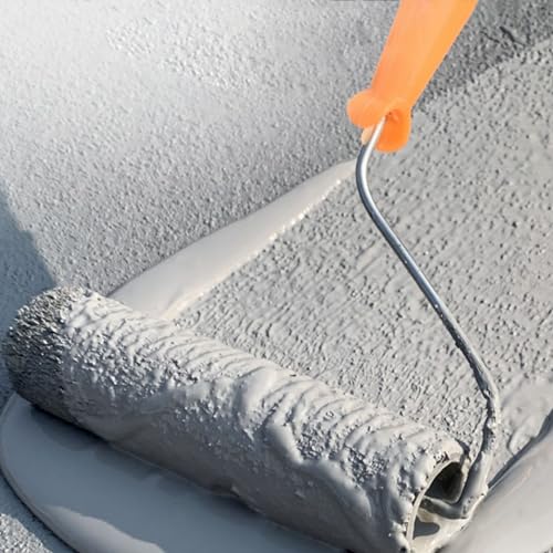 Hordion 10 Piece 6 Inch Paint Roller Covers, 1/2" Nap Roller Cover Smooth Paint Rollers for Walls Ceilings House Painting Supplies