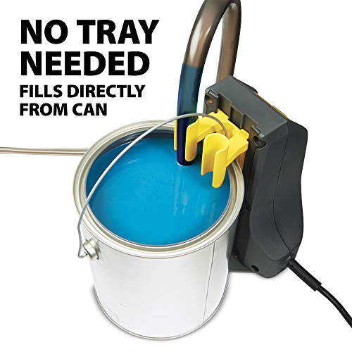 Wagner Spraytech 0530010 Smart Sidekick Paint Roller & 0155208 3/4-Inch Power Roller Cover Colors May Vary, Paint Roller & 0155206K 155206 9inch-by-3/8-Inch Perforated Roller Cover