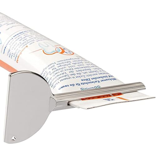 6PCS Toothpaste Squeezer,Tube Squeezer Tool,Metal Tube Presser Tube Roller Tube Wringer Keys Dispenser Roller for Toothpaste Cosmetic Oil Cream Paint Squeezer(6 Color)