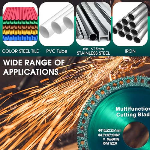 Indestructible Disc Pack for Quick Cutting and Grinding